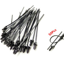 Car Nylon Push Mount Zip Ties