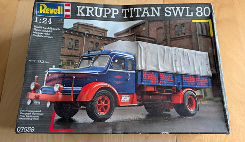 Revell krupp titan swl - swl, 1:24
