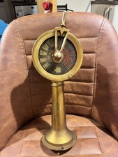 Vintage Brass Ship Engine Room