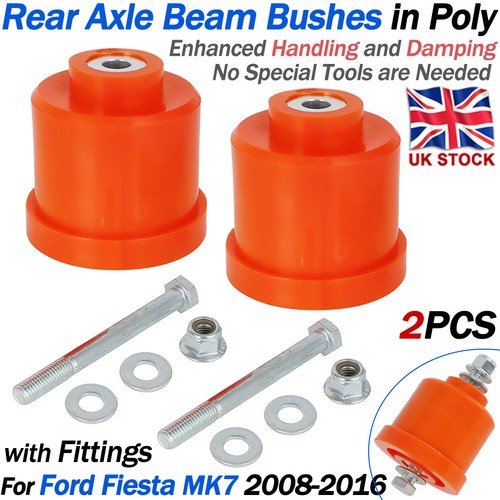 Rear axle beam bushes poly - beam, in