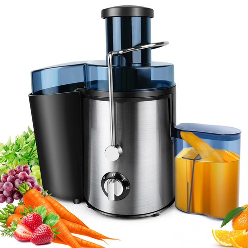 Juicer machine feed chute - chute, for