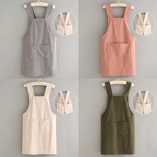 Cotton Cross Back Apron