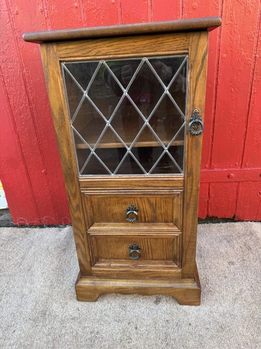 Vintage oak hifi drinks - oak, /