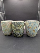 Set of 3 Abbeydale Collection William Morris Mugs