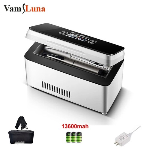 Portable mini fridge insulin - portable,
