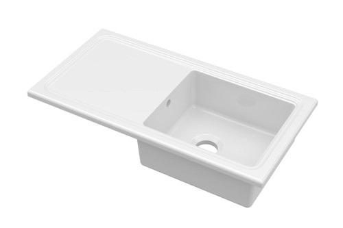 101cm inset counter - top, single