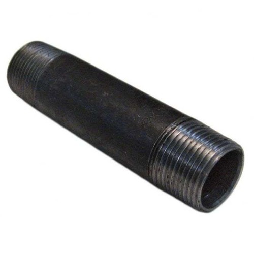 Black iron pipe threaded pipe