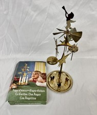 Vtg Swedish Angel Chimes Brass Candle Spinner INCOMPLETE missing candles