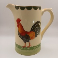Fairmont & Main Cockerel Serving Jug Hand-decorated Rooster Country Style VGC