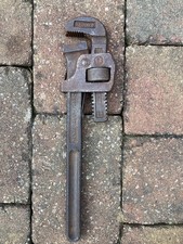 Vintage 14” Record Stilsons Pipe Wrenches – Made in England – Heavy Duty