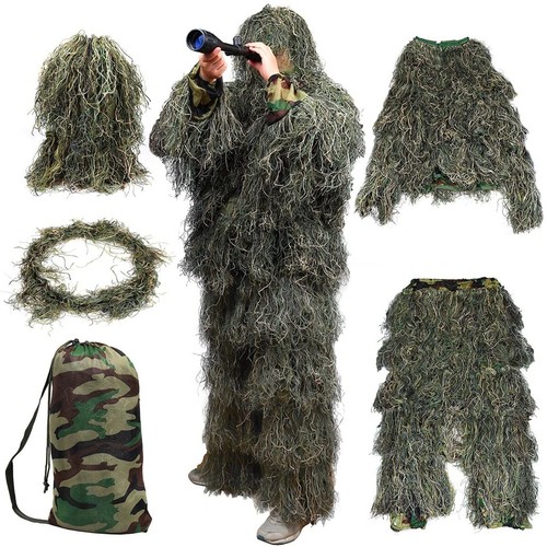 5pcs woodland camouflage - woodland,