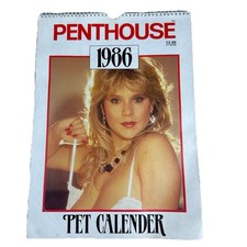 Penthouse 1986 Calendar wall