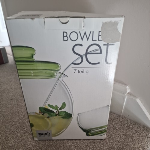 Punch bowl set pieces - punch, 7