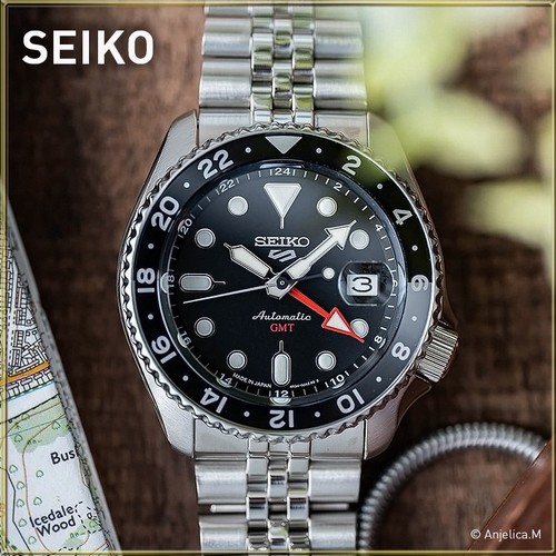 Seiko sports black watch - 5,