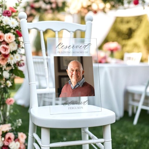 Reserved for memorial acrylic - reserved,
