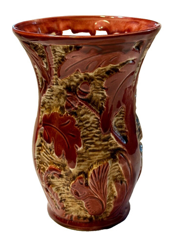 Htf 1930s red art deco - deco, beswick