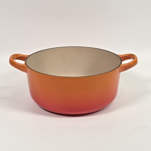 Creuset volcanic orange - le,