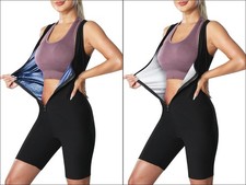 Sleeveless Sauna Suit for