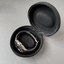 Watch Travel Case, Travel Watch Case,Single Storage Box Watches, Clam Shell Zip