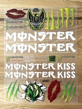 2 Whole Sheets Monster Energy