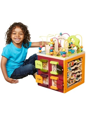 Toys zany zoo wooden - zoo,