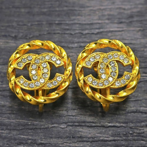 Chanel gold plated - plated, cc