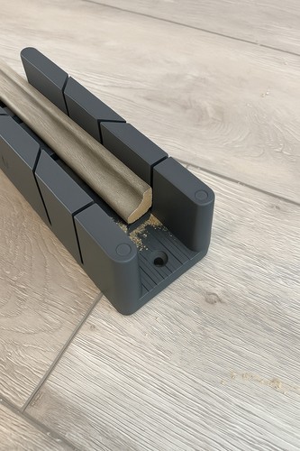 Mini plastic mitre block - block, box