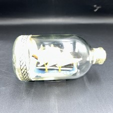 Vtg Ship In Bottle