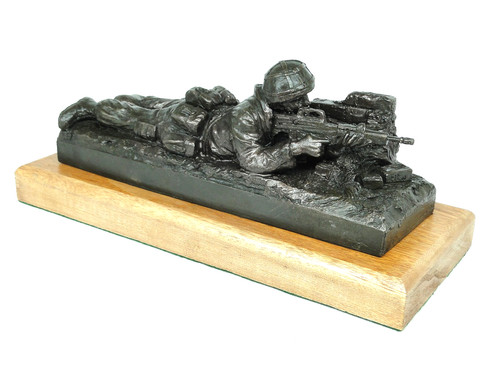 Cold cast bronze - cast, solid