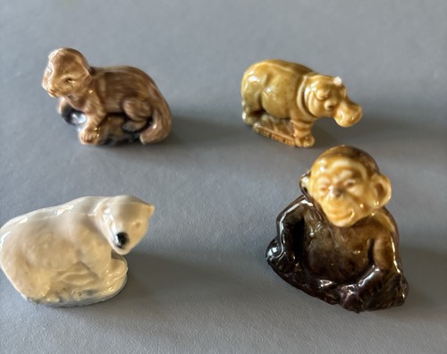 Wade whimsies collectible - wade, x4