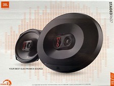 NEW JBL STAGE3-9637, 6x9" Coaxial 3-Way Car Stereo Speakers - 1 Pair