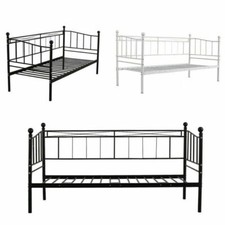 Austin Metal Bed Frame Day Bed 3ft Single Sofa Guest Bed UK