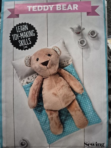 Teddy bear pattern sewing - bear,