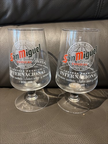 San miguel pint glass - san,