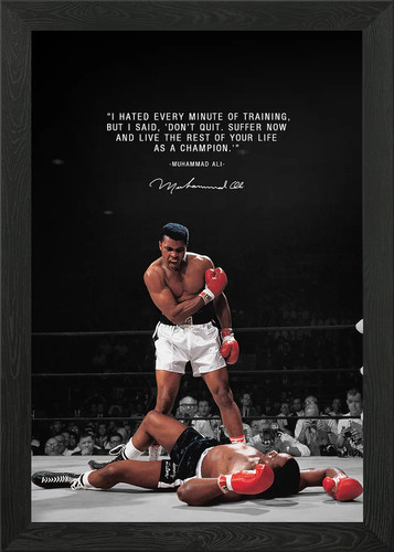 Muhammad ali boxing quote - ali,