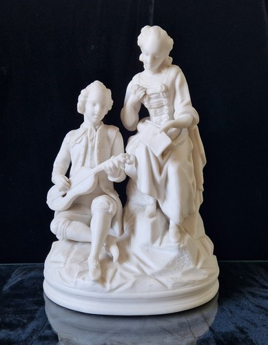 Antique parian ware figural - antique,