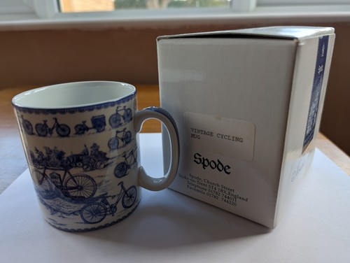 Spode vintage cycling mug - vintage,