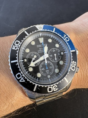 Seiko ssc017 solar quartz - ssc017,