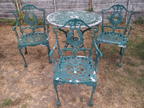 Vintage garden bistro set - vintage,