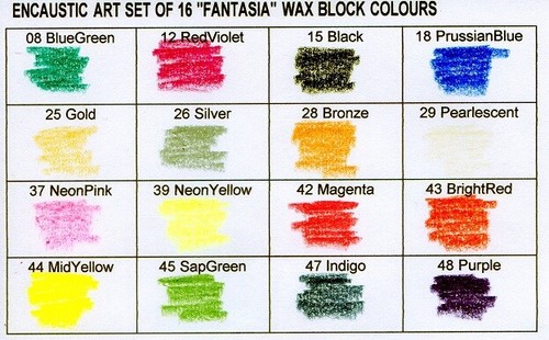 Encaustic art wax blocks - wax,