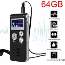 64GB Ghost Hunting Equipment EVP Digital Voice Recorder Paranormal Spirit Box
