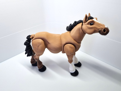 Horse model fully articulated - fully,