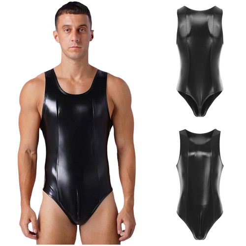 Mens wet look - uk,