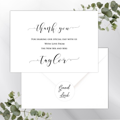 Personalised lottery wedding - personalised,