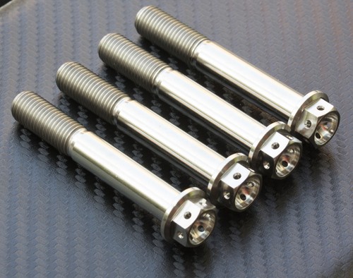 Titanium front caliper mount - titanium,