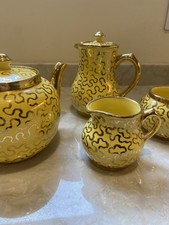 Sudlow Burslem Tea Set Yellow