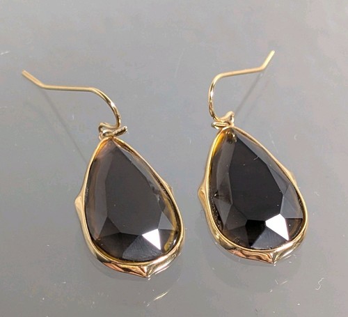 Stella dot earrings smokey - &,