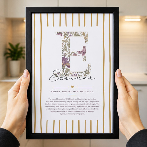 Personalised initial name - personalised,
