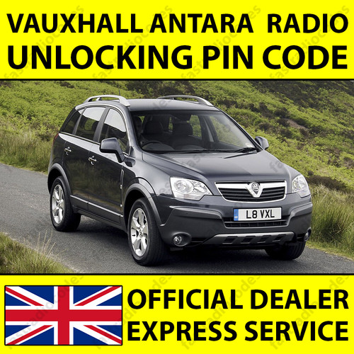 Vauxhall antara car - car, radio
