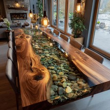 Handmade live edge epoxy - handmade,